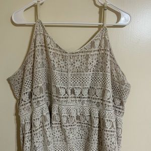 Maurice’s crème color top. Plus Size 2.